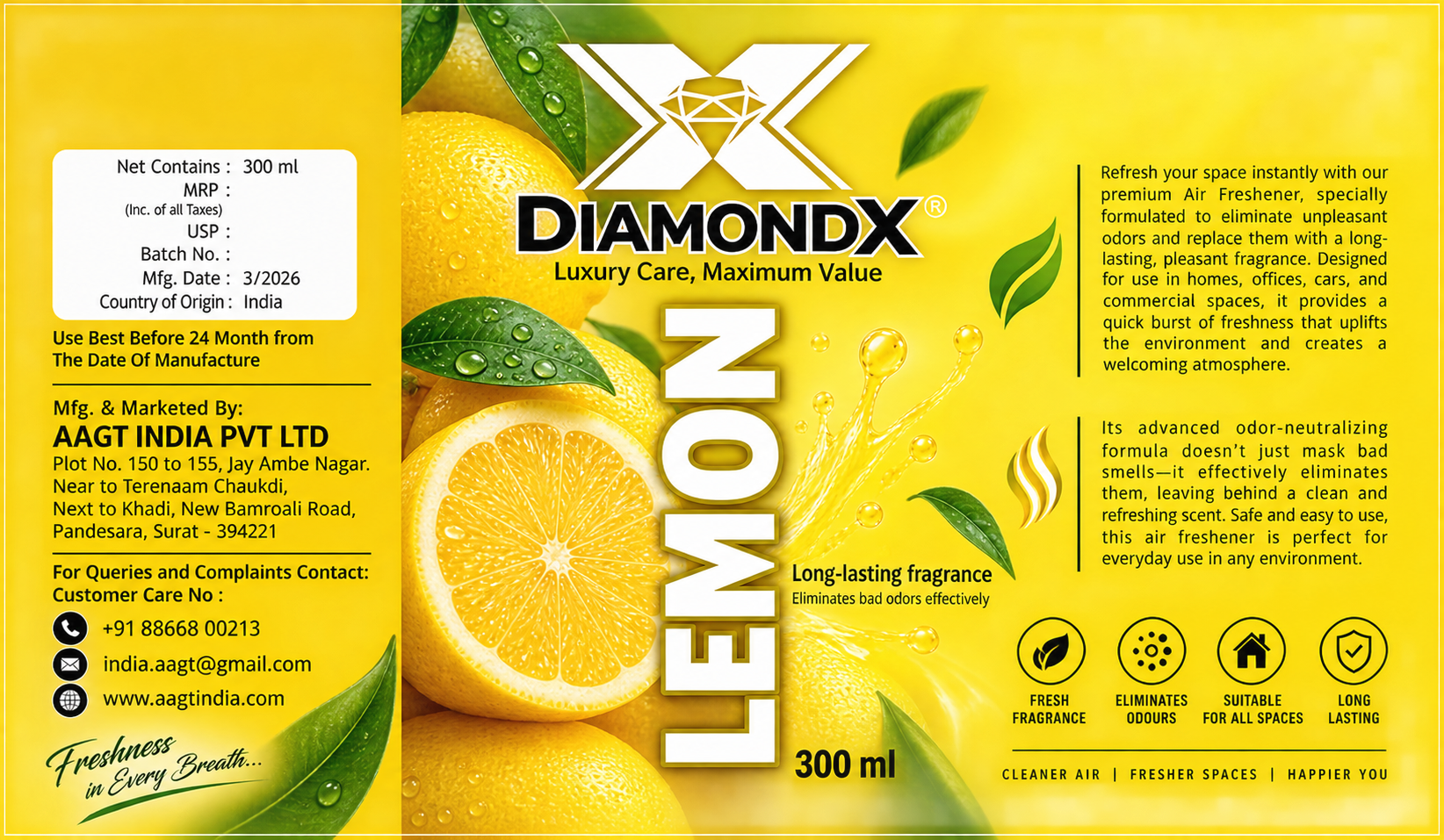 Lemon Air Freshener
